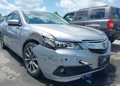 2015 Acura Tlx V6 Advance z USA, uszkodzony, nr VIN 19UUB3F77FA002804